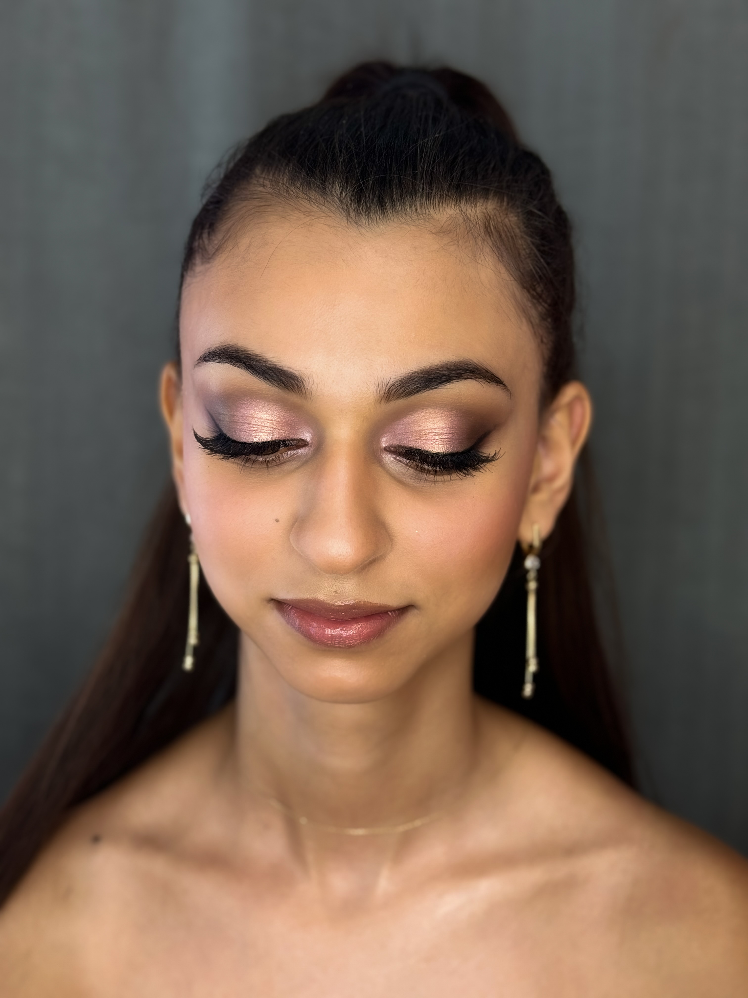 Грим в розово/ pink makeup