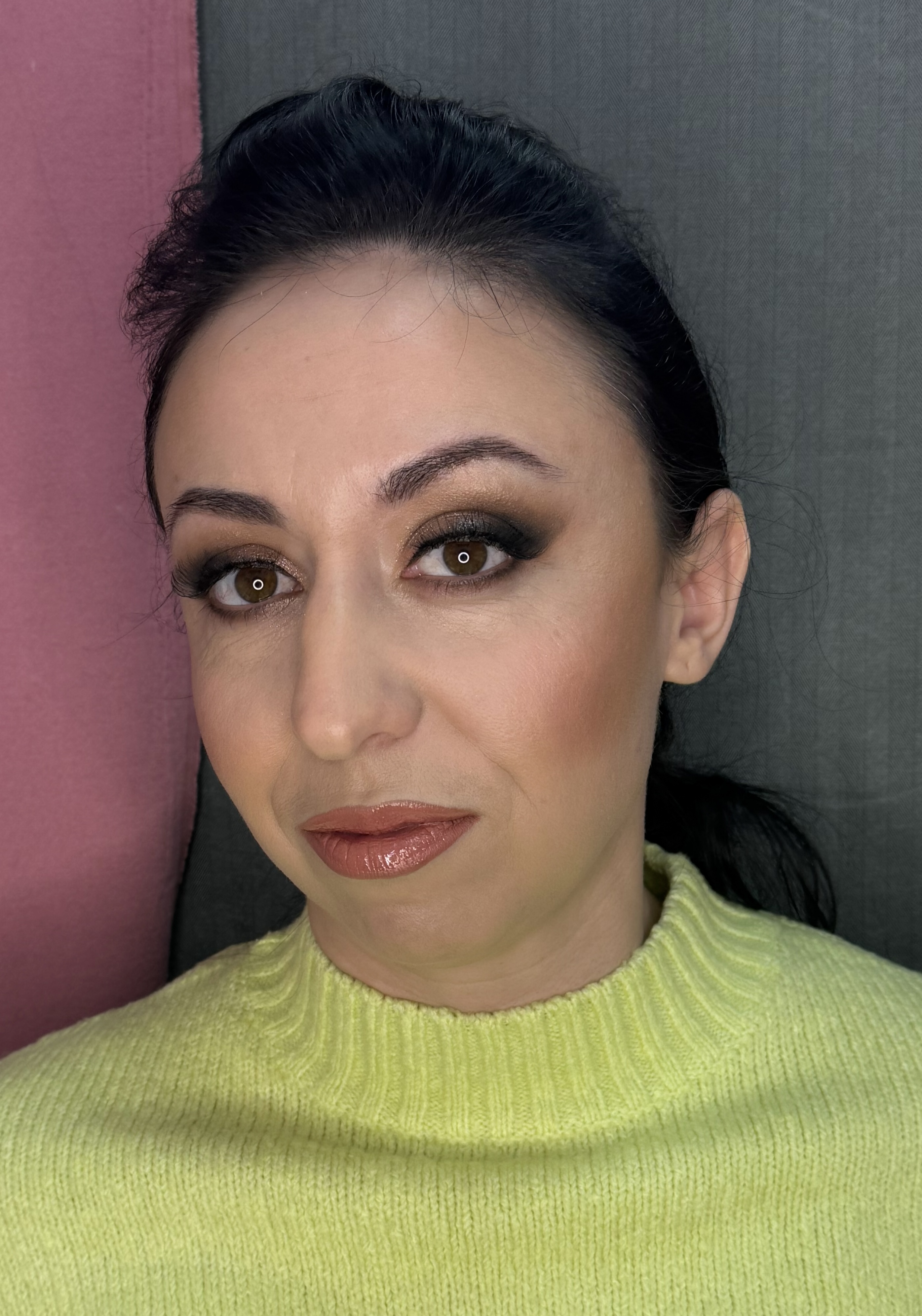 Smokey eyes/ опушен грим