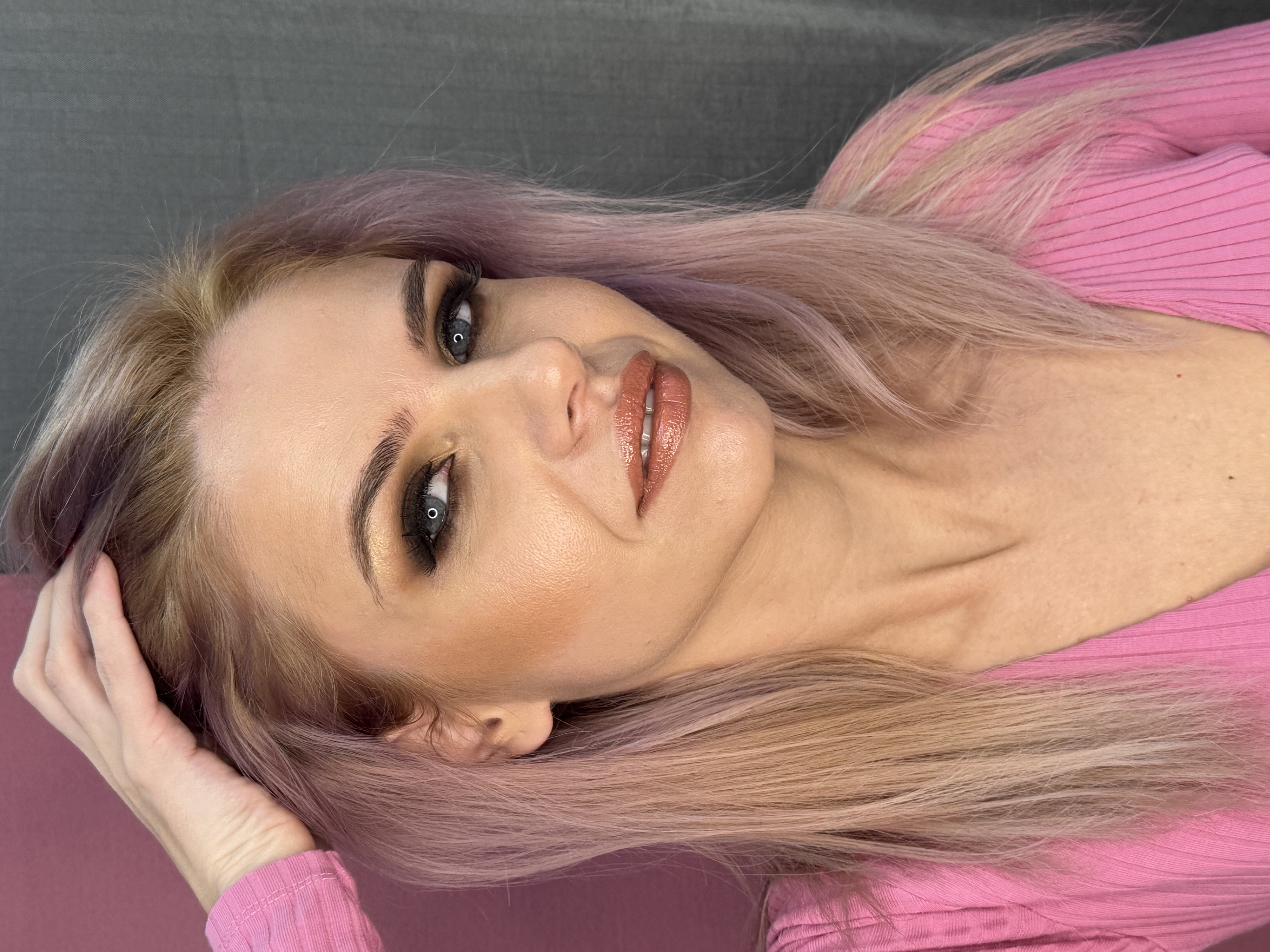 Smokey eyes/ опушен грим 