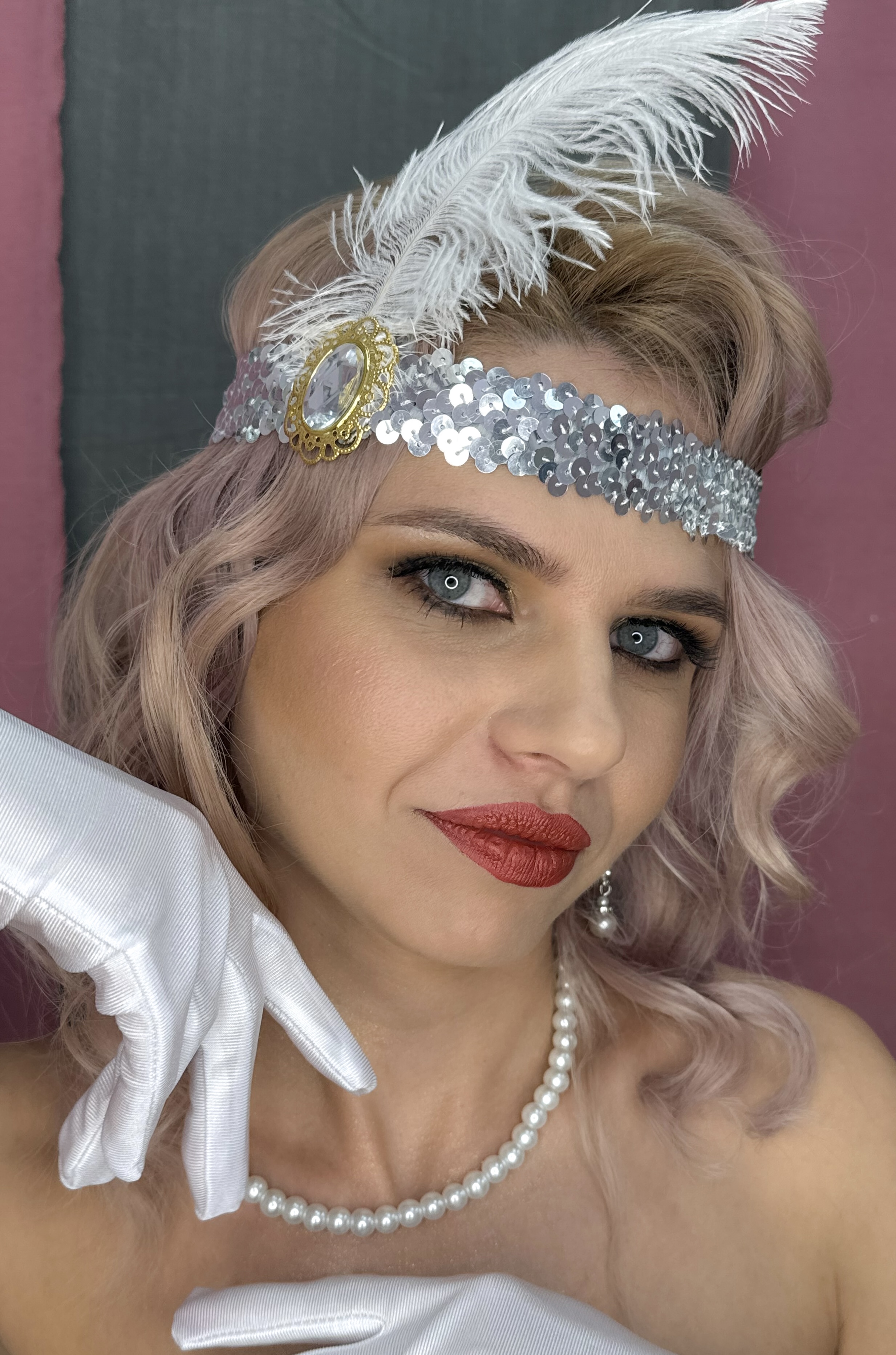 Gatsby party makeup/ грим за Гетсби парти