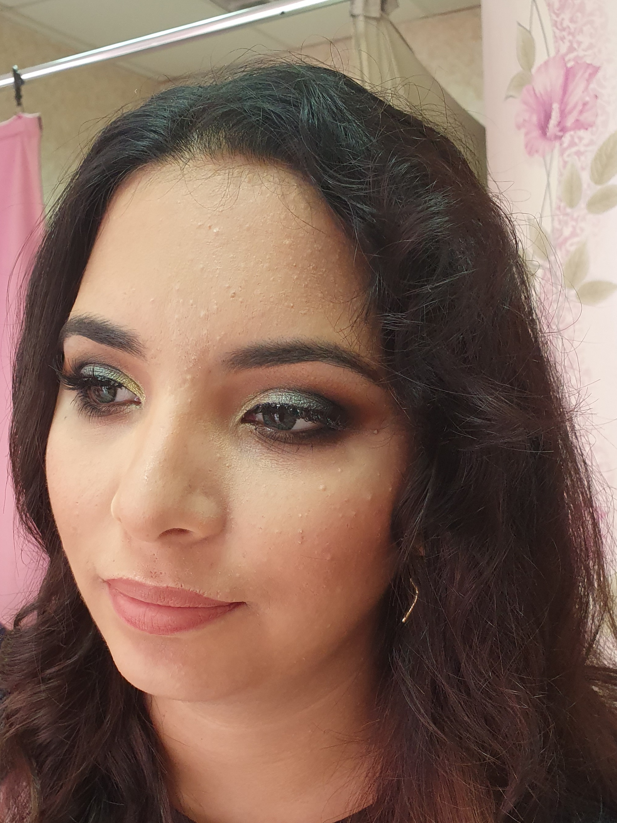 Green makeup/ грим в зелено 